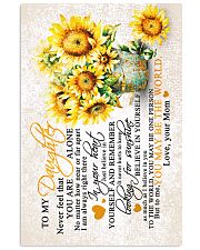 MOM TO DAUGHTER 16x24 Poster front