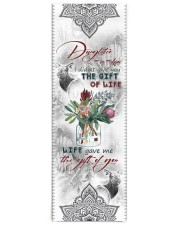 To My Daughter-in-law - Protea Flower Yoga Mat 24x70 (vertical) front