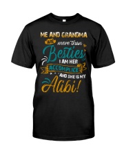 To Granddaughter and Grandson - Me And Grandma Classic T-Shirt tile