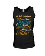 To Granddaughter and Grandson - Me And Grandma Unisex Tank tile