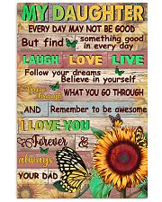 Dad To Daughter - Whenever You Feel Overwhelmed 16x24 Poster front