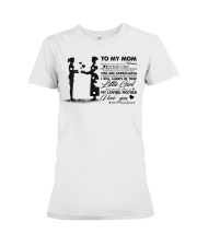 To My Mom - Sticker Premium Fit Ladies Tee tile