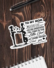 To My Mom - Sticker Sticker - Single (Horizontal) aos-sticker-single-horizontal-lifestyle-front-05