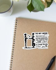 To My Mom - Sticker Sticker - Single (Horizontal) aos-sticker-single-horizontal-lifestyle-front-14