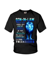 Son-in-law - Galaxy Lion - You Volunteered Youth T-Shirt tile