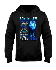 Son-in-law - Galaxy Lion - You Volunteered Hooded Sweatshirt tile