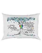 TO MY PARTNER IN LIFE Rectangular Pillowcase back