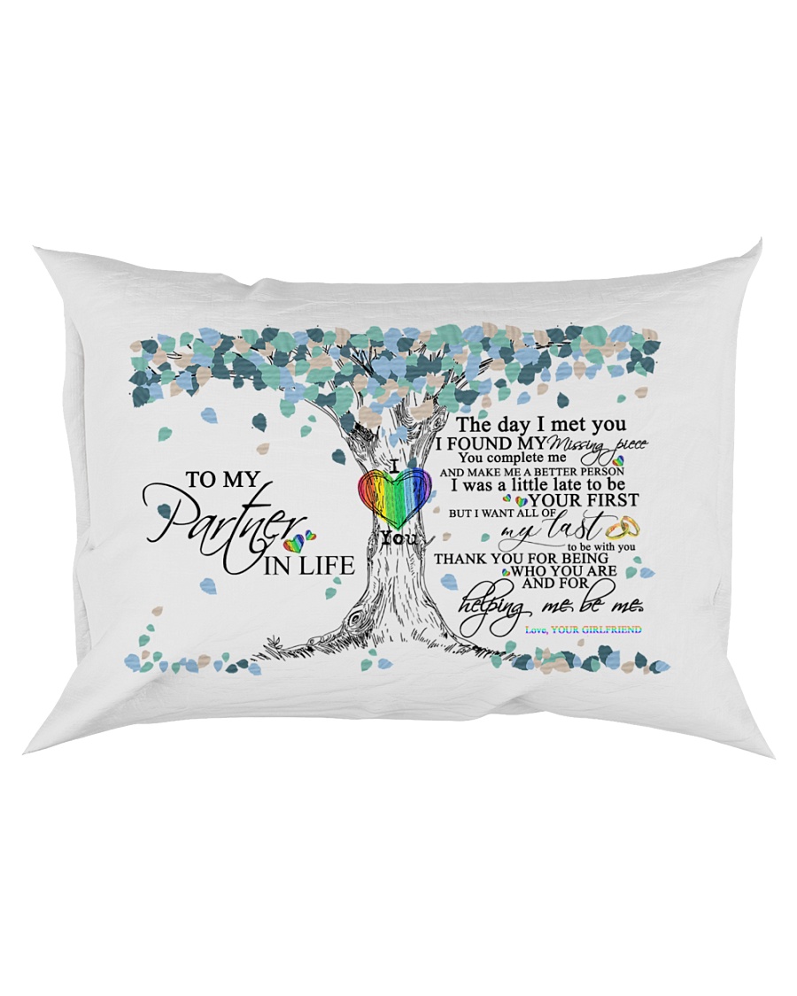 TO MY PARTNER IN LIFE Rectangular Pillowcase