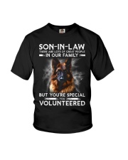 SON-IN-LAW - GERMAN SHEPHERD - YOU VOLUNTEERED Youth T-Shirt thumbnail