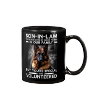 SON-IN-LAW - GERMAN SHEPHERD - YOU VOLUNTEERED Mug thumbnail