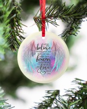 Angel - Signs From Heaven Show Up Circle ornament - single (porcelain) aos-circle-ornament-single-porcelain-lifestyles-07
