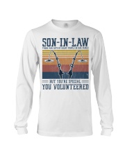 SON-IN-LAW - FISHING - VINTAGE - YOU VOLUNTEERED Long Sleeve Tee tile