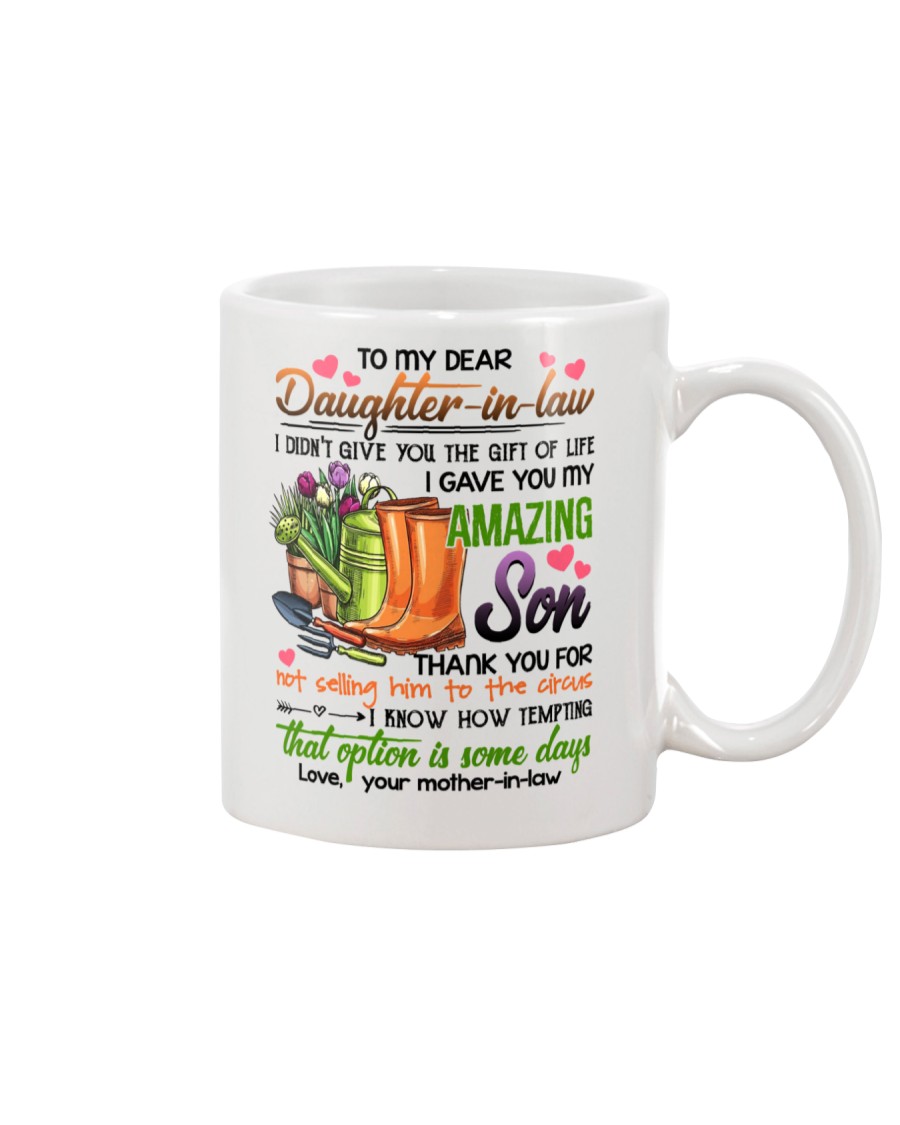 MUG - TO MY DAUGHTER-IN-LAW - GARDENING - CIRCUS Mug