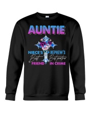 Auntie - Best friend Best Partner-in-crime Crewneck Sweatshirt tile