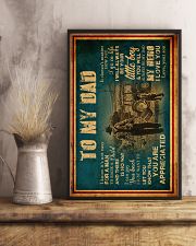 To My Dad - Farmer - Poster 16x24 Poster lifestyle-poster-3
