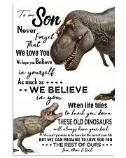 MOM AND DAD TO SON 16x24 Poster front
