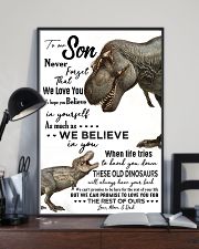 MOM AND DAD TO SON 16x24 Poster lifestyle-poster-2