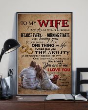 TO MY WIFE - LOVE TREE - I LOVE YOU 16x24 Poster lifestyle-poster-2