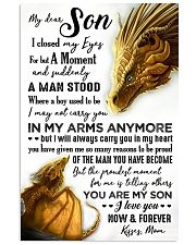 TO MY SON - GOLDEN DRAGON - I CLOSED 16x24 Poster front