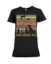 T-SHIRT - AUNTSAURUS REX Premium Fit Ladies Tee tile