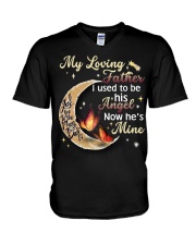 MY LOVING FATHER - BUTTERFLY - ANGEL V-Neck T-Shirt thumbnail