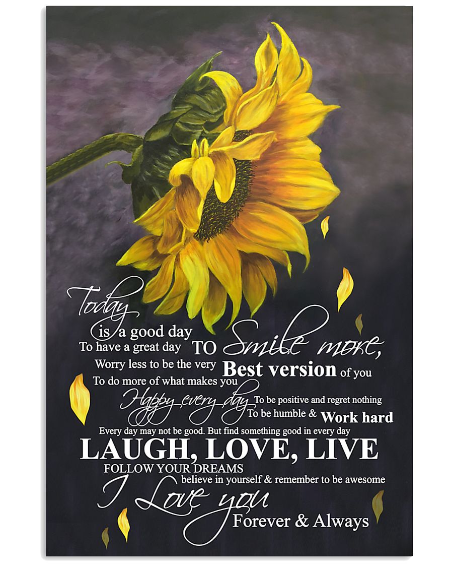 TODAY IS A GOOD DAY 16x24 Poster