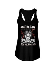 Son-in-law - Lion - You Volunteered - T-Shirt Ladies Flowy Tank tile