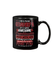 Grandchild to Grandpa - I Am A Proud Grandpa Mug tile