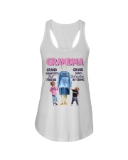 Grandma - Best Friend Best Partner-in-crime Ladies Flowy Tank tile