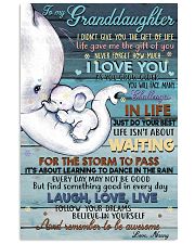 NANNY TO GRANDDAUGHTER 16x24 Poster front