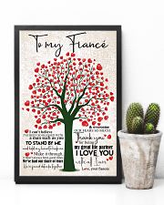 TO MY FIANCE' 16x24 Poster lifestyle-poster-8