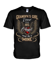 Angel Grandpa - I Used To Be His Angel - T-Shirt V-Neck T-Shirt tile