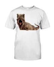 Dinosaur - Peeking - Sticker Classic T-Shirt tile
