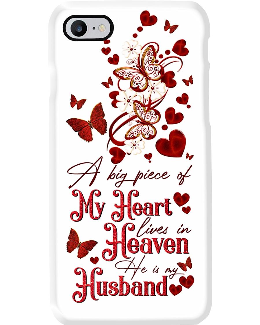 MY ANGEL HUSBAND - BUTTERFLY - A BIG PIECE Phone Case