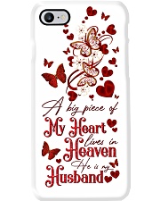 MY ANGEL HUSBAND - BUTTERFLY - A BIG PIECE Phone Case i-phone-8-case