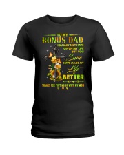 To My Bonus Dad - T-Shirt Ladies T-Shirt tile