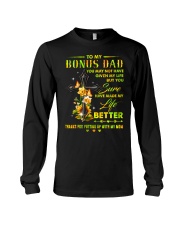 To My Bonus Dad - T-Shirt Long Sleeve Tee tile