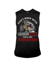Grandpa and Grandma to Grandson - T-Shirt Sleeveless Tee tile