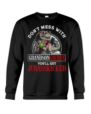 Grandpa and Grandma to Grandson - T-Shirt Crewneck Sweatshirt tile