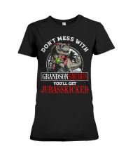 Grandpa and Grandma to Grandson - T-Shirt Premium Fit Ladies Tee tile
