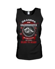 Christmas - Grandpa And Granddaughter - T-shirt Unisex Tank tile