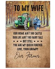 To My Wife - Farmer - You Are My Queen Forever 16x24 Poster front