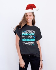 I'm not a widow Classic T-Shirt lifestyle-holiday-crewneck-front-1