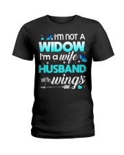 I'm not a widow Ladies T-Shirt thumbnail
