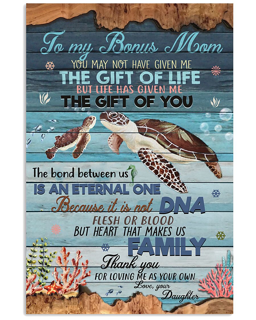 DAUGHTER TO BONUS MOM 16x24 Poster
