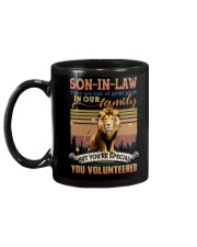 Son-in-law - Lion - You Volunteered - Poster Mug back