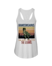 T-SHIRT - TO GRANDSON - T REX - THE LEGEND Ladies Flowy Tank tile