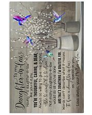 To My Daughter-in-law - Hummingbird - You Are 16x24 Poster front