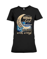 Angel Grandpa - I'm A Granddaughter To A Grandpa Premium Fit Ladies Tee tile