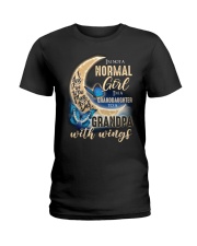 Angel Grandpa - I'm A Granddaughter To A Grandpa Ladies T-Shirt tile